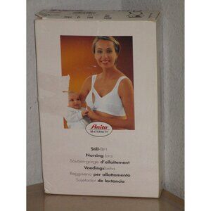 Anita Maternity Women's Soft Cup Nursing Bra #5064 44 D White Kwik Flip New